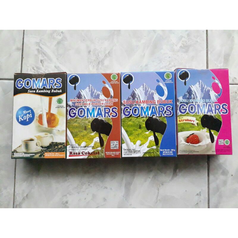 

Susu Kambing Etawa Merk Gomars isi 5 Box