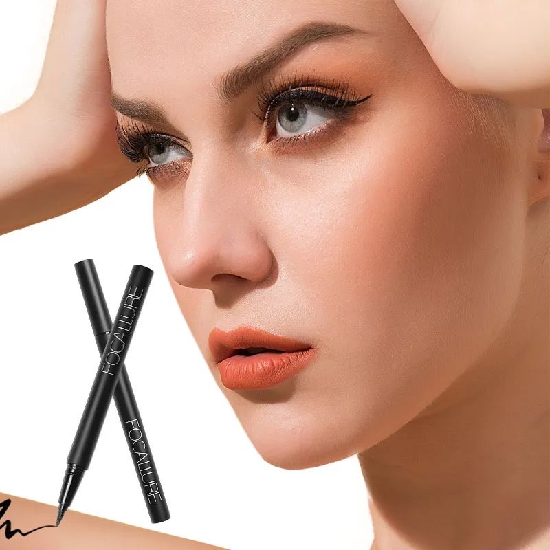 ❣️FOCALLURE Eyeliner Pensil Black Liquid FA13 Waterproof Long Lasting