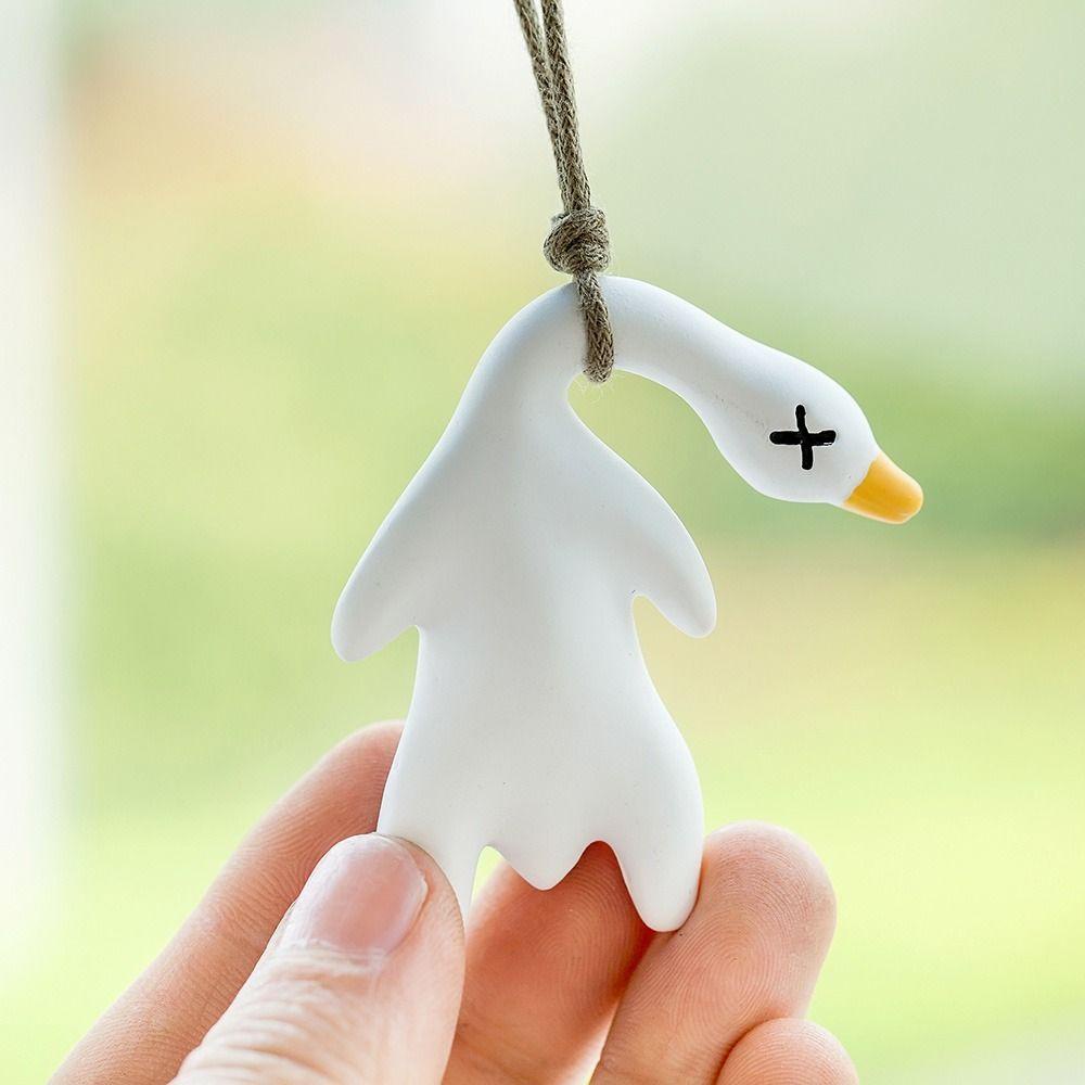 Suyo Anime Duck Pendant Hadiah Kreatif Bebek Panggang Dekorasi Rumah