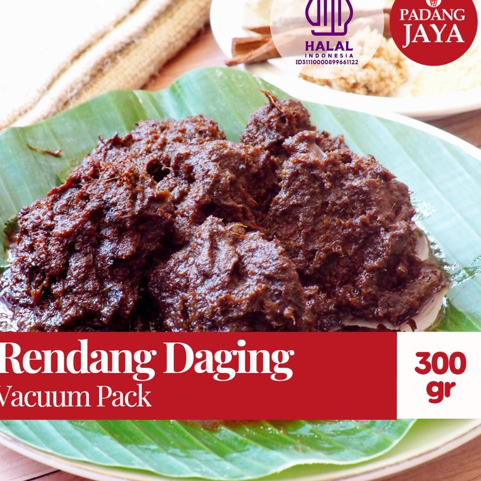 

☂ Rendang Daging Sapi Padang Jaya 300 gr ☛