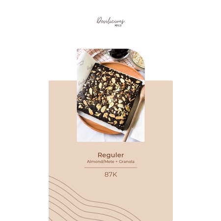 

✨NEW✨ -OATMEAL BROWNIE REGULER- 1.1.23