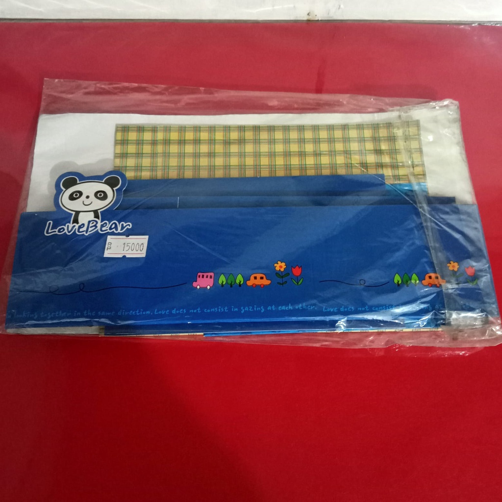

Kotak Serbaguna Karton Love Bear - Kotak Penyimpanan Barang - Box Serbaguna - Biru