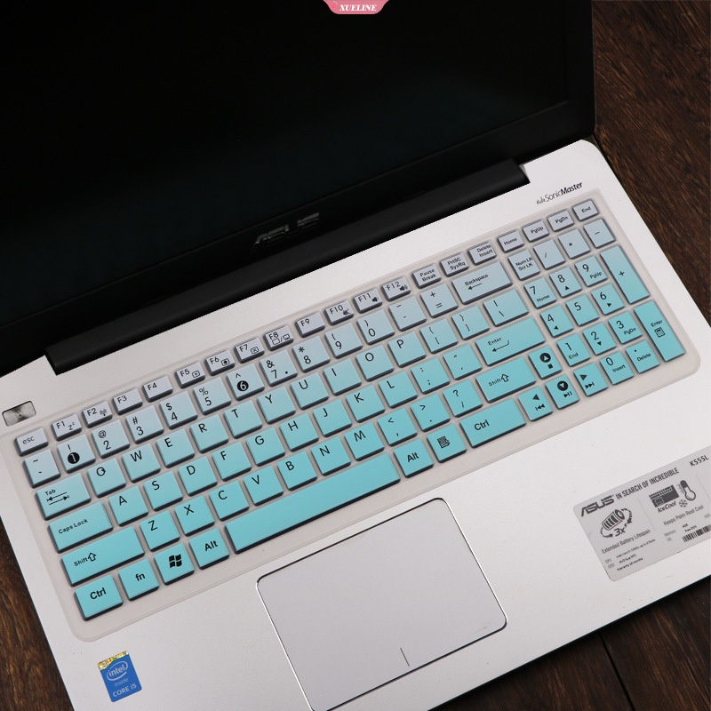 15.6 inch Notebook Laptop Keyboard Cover Protector Kulit Silikon Pelindung Untuk ASUS K50 A555L A556 FL5600 [ZXL]