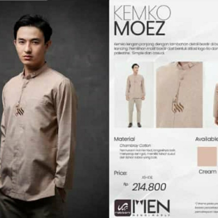 pStore88 - Rabbani Kemko Moez Koko Baju Muslim Pria Lengan Panjang XS-XXL 5151