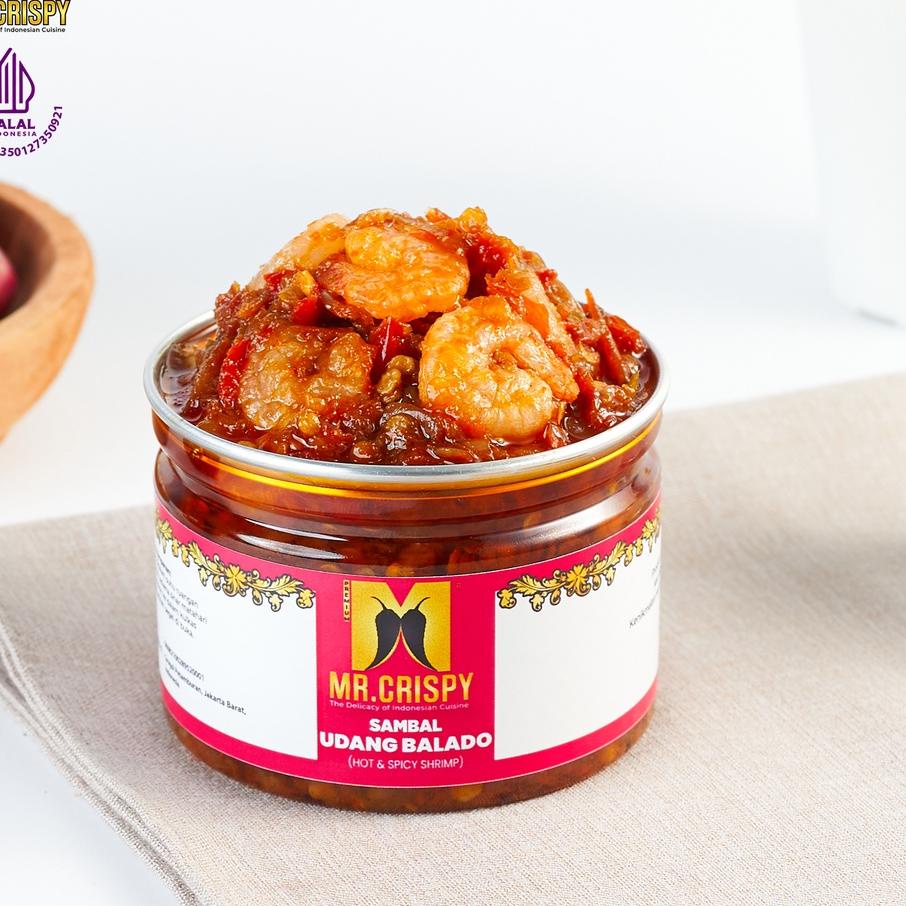 

12.12 Fasion sale Sambal Udang Balado/ Sambel Mr.Crispy 