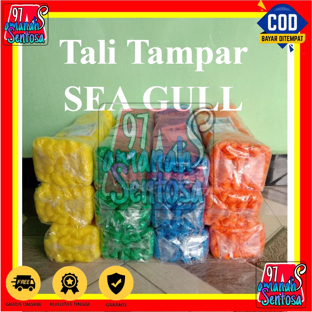 

チ SEA GULL tali tampar serbaguna, tali tampar bangunan, tali tampar 1.5 mm per 1pcs (50meter) ろ