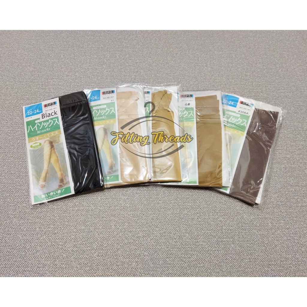 Stocking Selutut Transparan  / Stoking Tipis Seamless Lutut Sheleg