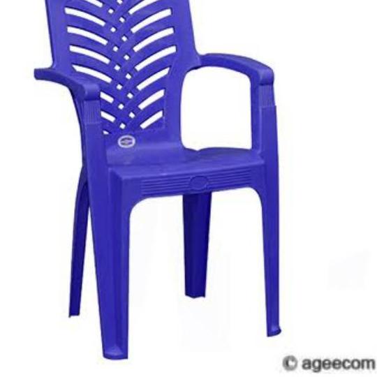 ♡ Kursi Santai Plastik /Kursi Sender Pakai Tangan Napolly ✧