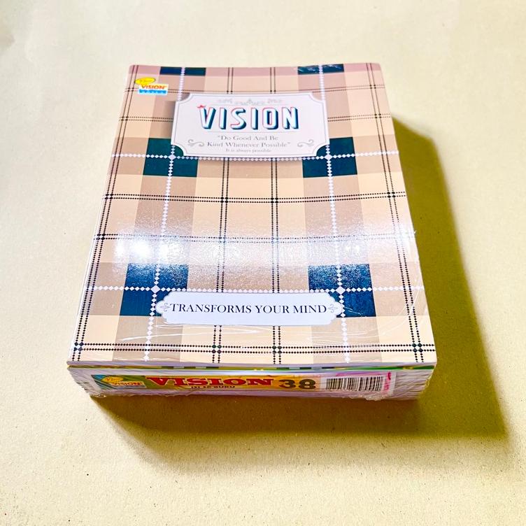 

F87 Buku Tulis Vision 38 lembar isi 10 pcs READY STOCK ヰ