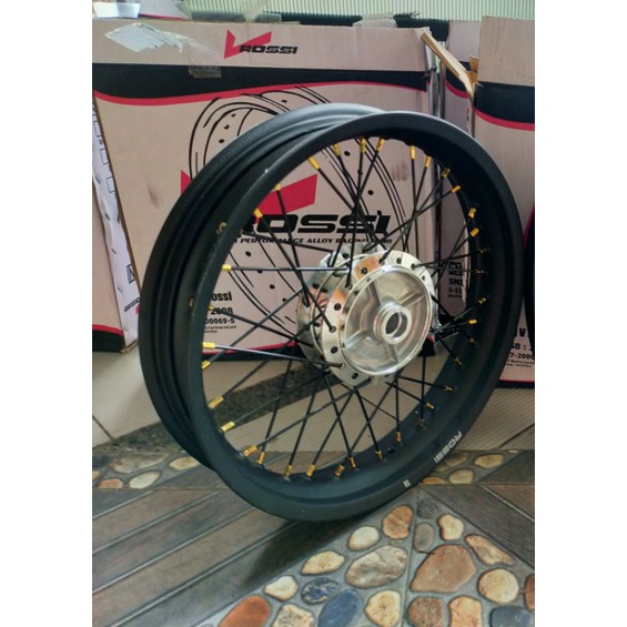 VELG TROMOL BELAKANG THUNDER 125 VELG ROSSI UKURAN 350 RING 17