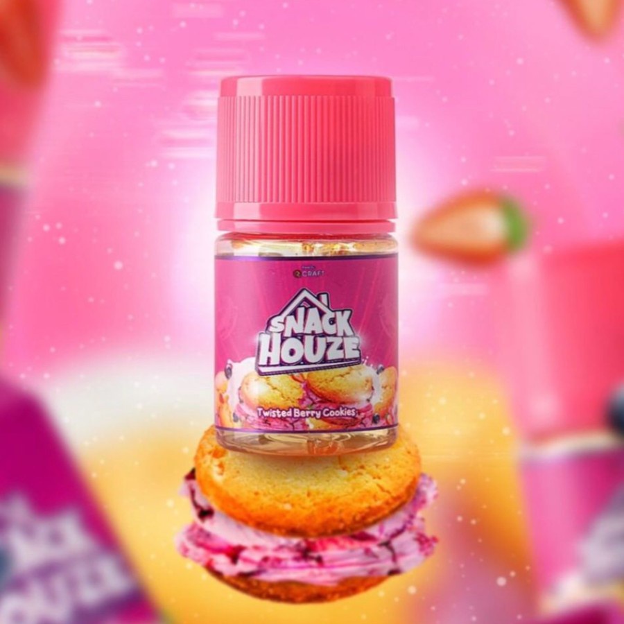 Liquid Snack Houze V2 Twisted Berry Cookies 60ML Authentic