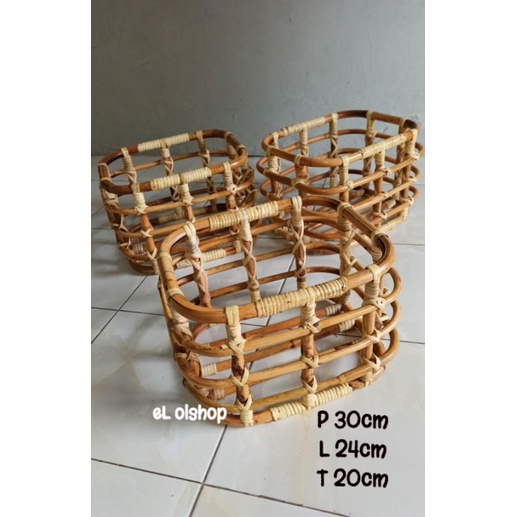 Property foto baby newborn rotan rattan keranjang bayi kotak bayi oval