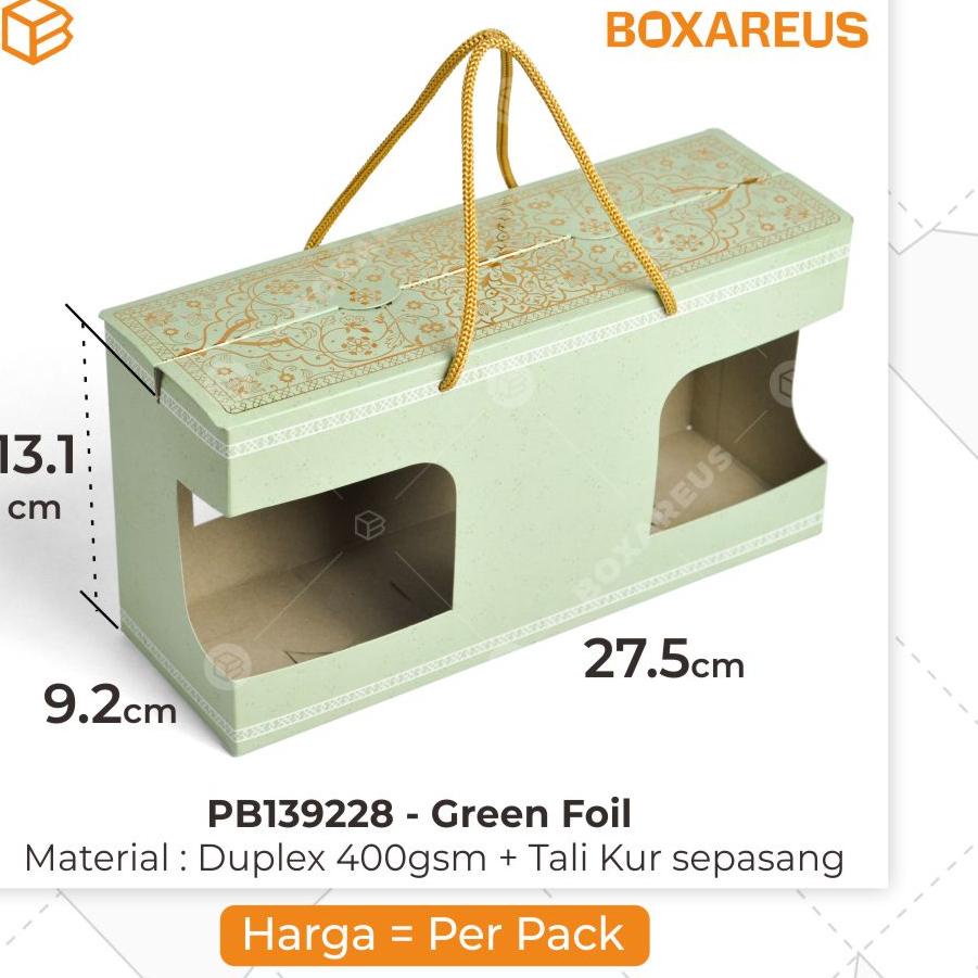 ➢ Box Toples Tabung Packaging Hampers Kemasan 3 Jar Silinder | PB ✼