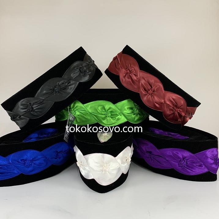 MURAH BANGET Songkok AWANG CITRA KEMBANG KOL AC Hitam Merah Maroon Biru Ungu Hijau Putih / Kopeah Be