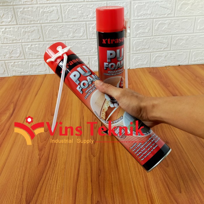 Perekat X Traseal Xtraseal Pu Foam Cairan Busa Sealent Foam