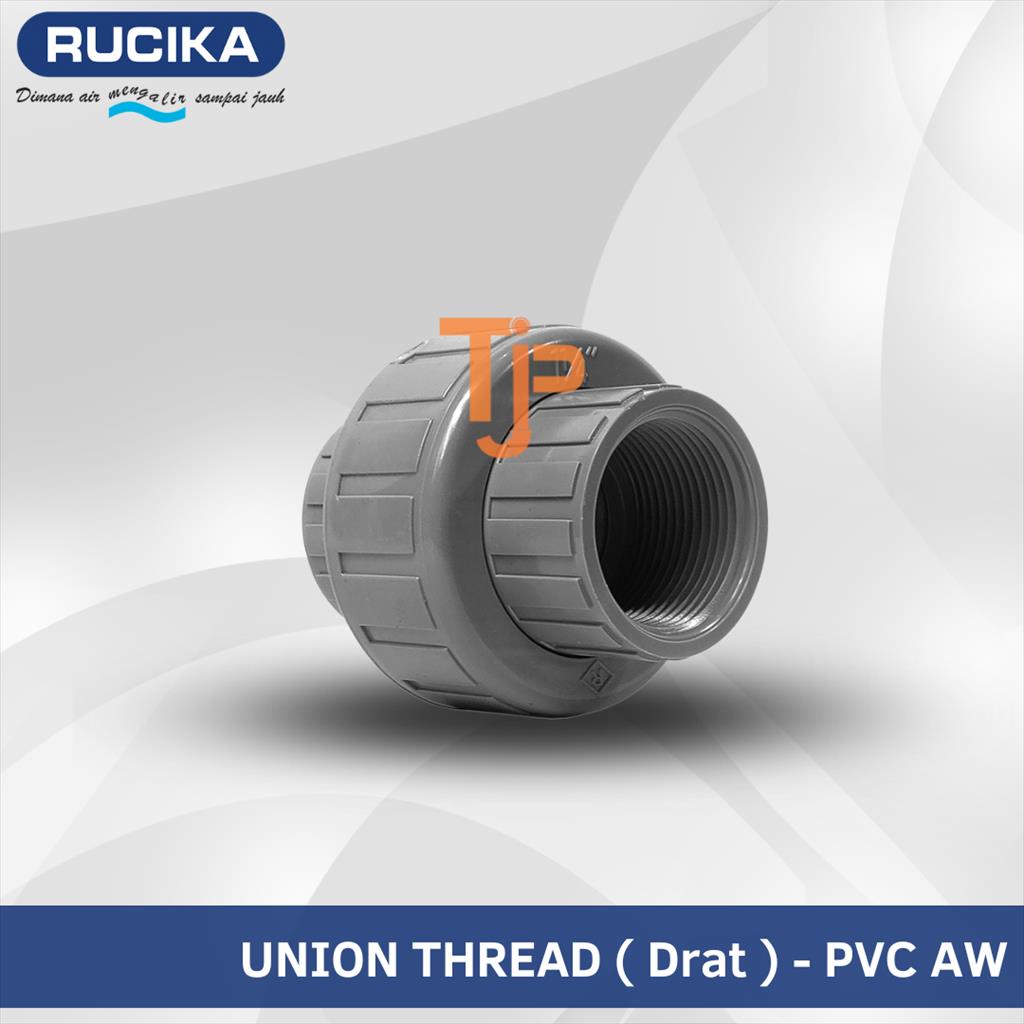 RUCIKA WATER MUR PVC / UNION THREAD ( DRAT ) 1/2&quot;