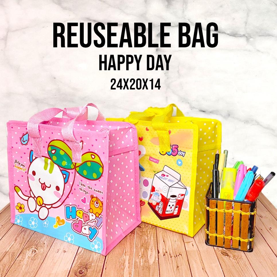 

N24 Tas karung fancy / Souvenir ultah goodie bag HOT PRODUCT コ