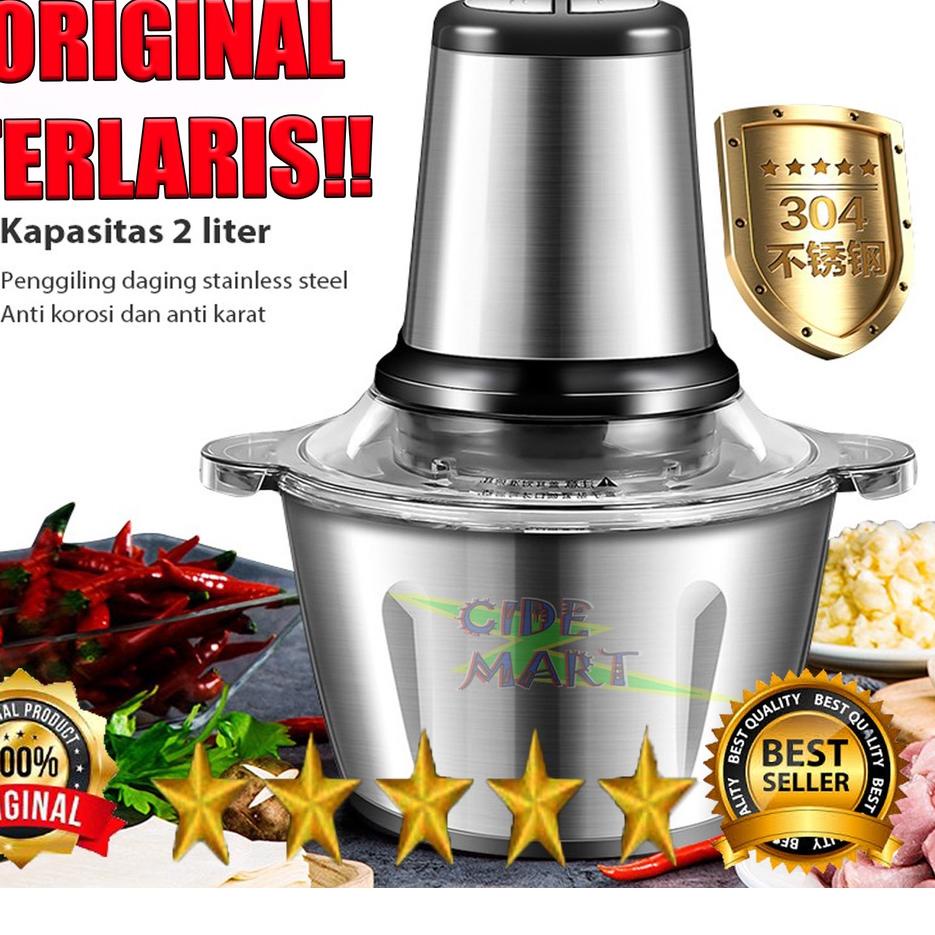 ✵ Blender Daging X01 Mesin Penggiling Daging/Sayur Chopper Meat Grinder ➪