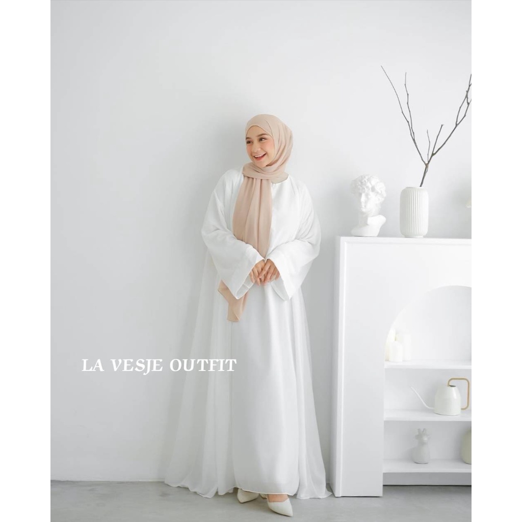 LV - Gamis Lebaran Mewah Ladyra Abaya / Gamis Wanita Lebaran 2022 / Abaya wanita muslim / gamis wani