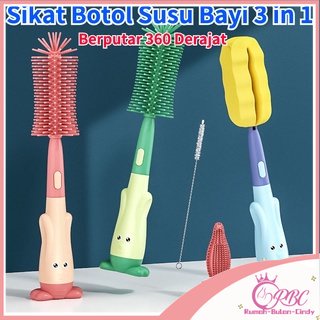 SIKAT BOTOL / TONGKAT SILIKON PEMBERSIH BOTOL SERBAGUNA