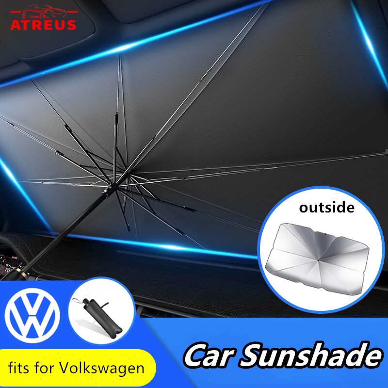 Pelindung Matahari Mobil Volkswagen Car Sun Visor Untuk VW Polo Volkswagen Golf mk3 mk6 mk7 Scirocco Beetle Passat B5 B6 B7 CC B8 T5