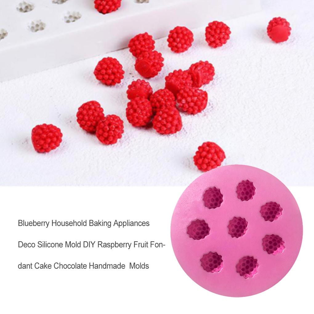 Cetakan Fondant Sugarcraft Tahan Panas Kue Berry Pattern Decorating Mold Pastry Alat Baking Untuk Dapur Bakery