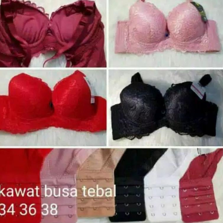 Recomended BH BUSA TEBAL KAWAT PUSH UP MENGANGKAT PAYUDARA  2962