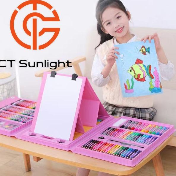 

Garansi Toko VIRAL CRAYON SET 208 Pensil Warna Crayon Set Crayon Mewarnai 208 Warna Pensil Krayon Alat Menggambar atau Mewarnai