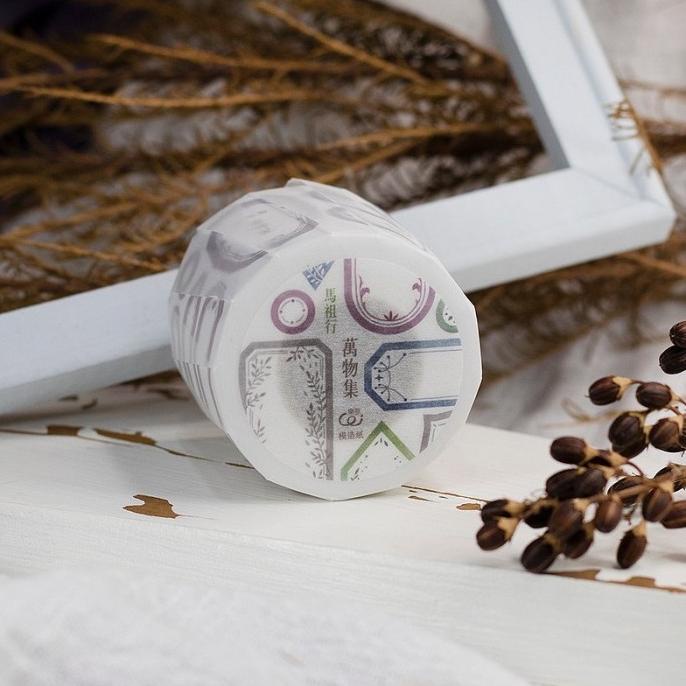 

Loi Design - Travel Collection Die Cut Masking Tape (FULL ROLL)