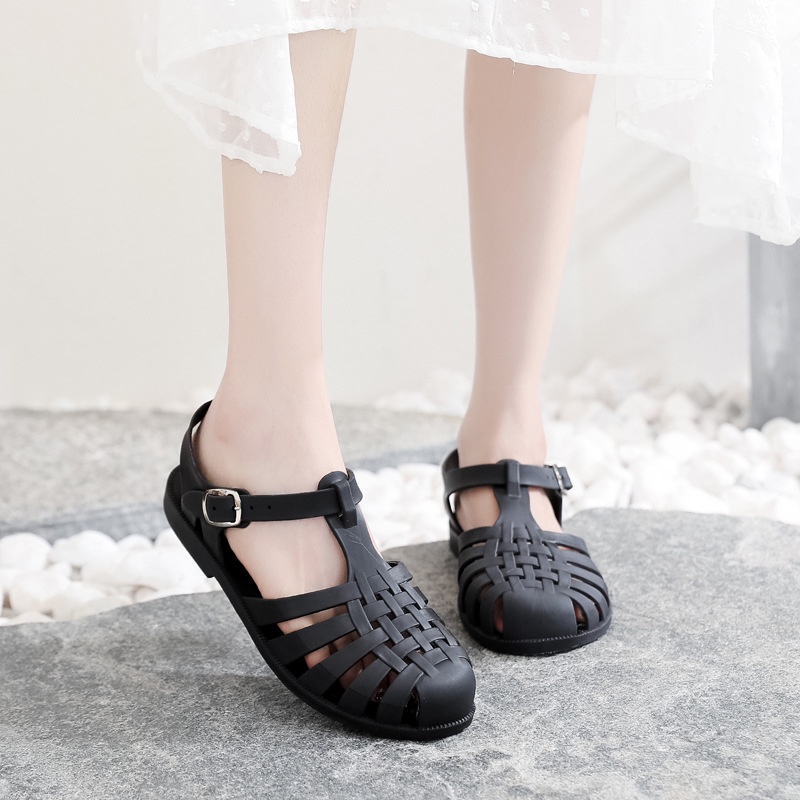 Sandal BELLA Size 31 - 40 Anak Perempuan 7 Tahun - Dewasa Wanita Premium Import Selop Karet Anti Selip Fashion Korea Jepang Gadis Sepatu Jepit Wangi Permen