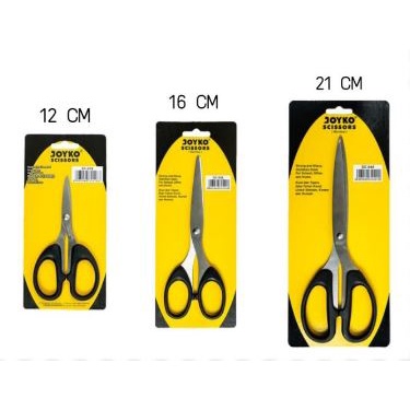 

GUNTING SCISSORS JOYKO ORIGINAL BERKUALITAS UKURAN BESAR SEDANG KECIL SERBAGUNA