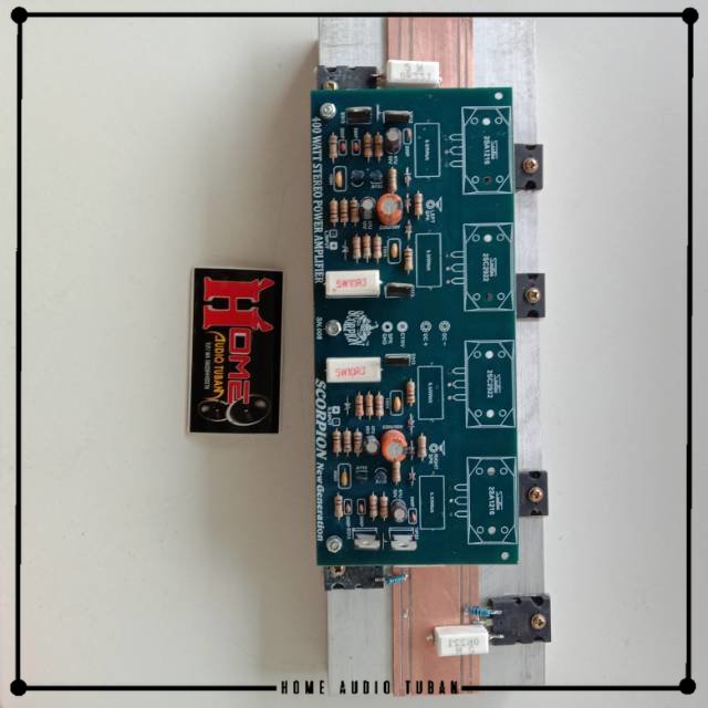Kit Driver Amplifier POWER  STEREO KARAKTER HIGH SIAP PAKAI