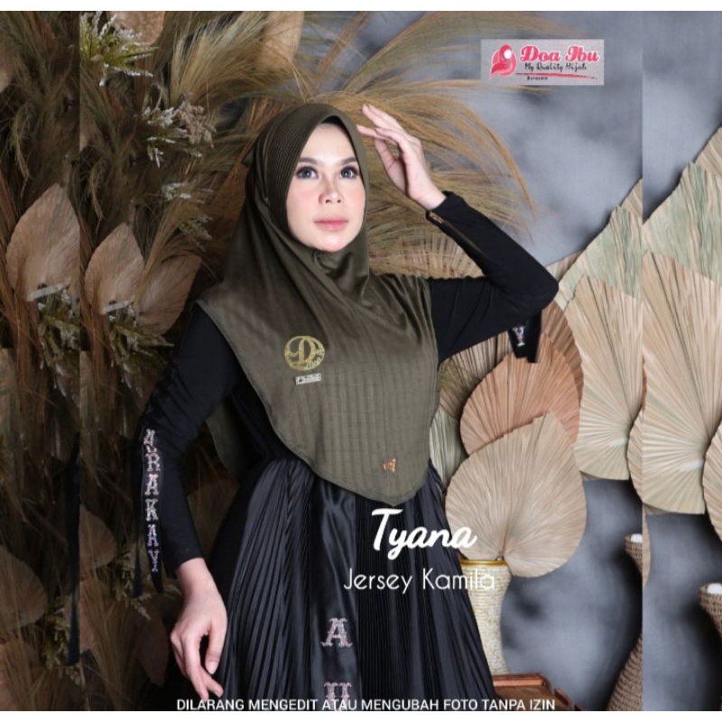 JILBAB INSTAN PET TALI "TYANA" ORI DOA IBU BY BUNYAMIN