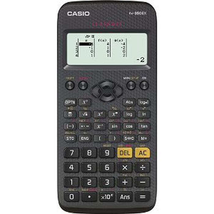 

Casio FX-350EX - Scientific Calculator Kalkulator Ilmiah - 274 Fungsi