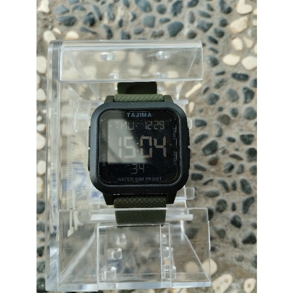 Jam tangan Tajima original digital water Resis