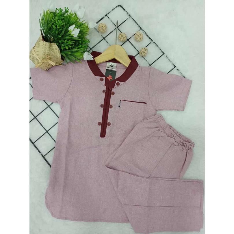 SETELAN KOKO ANAK BAJU MUSLIM ANAK MADINA B1049