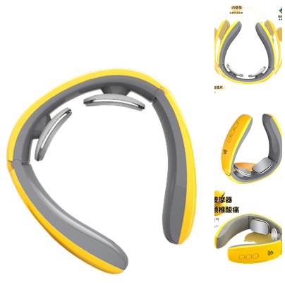 Alat Pijat Leher Elektrik Baterai A3  Meredakan Rasa Sakit Pijat Leher Electric Electric Pulse Massa