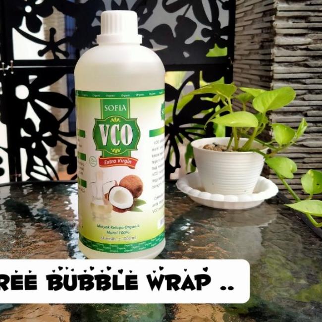 

✬ sofia 1Liter - - minyak kelapa murni - asli 100% tanpa campuran ♡