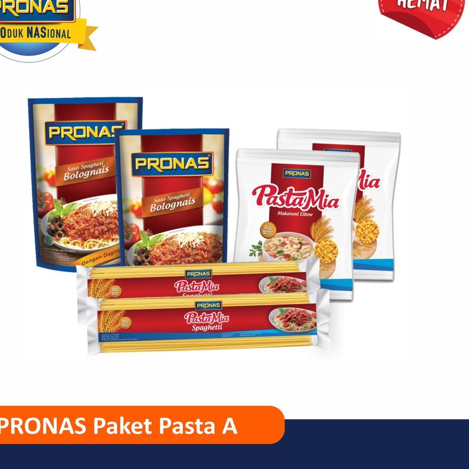 

☊ PRONAS Paket Aneka Pasta A bundling 6 pcs ➢