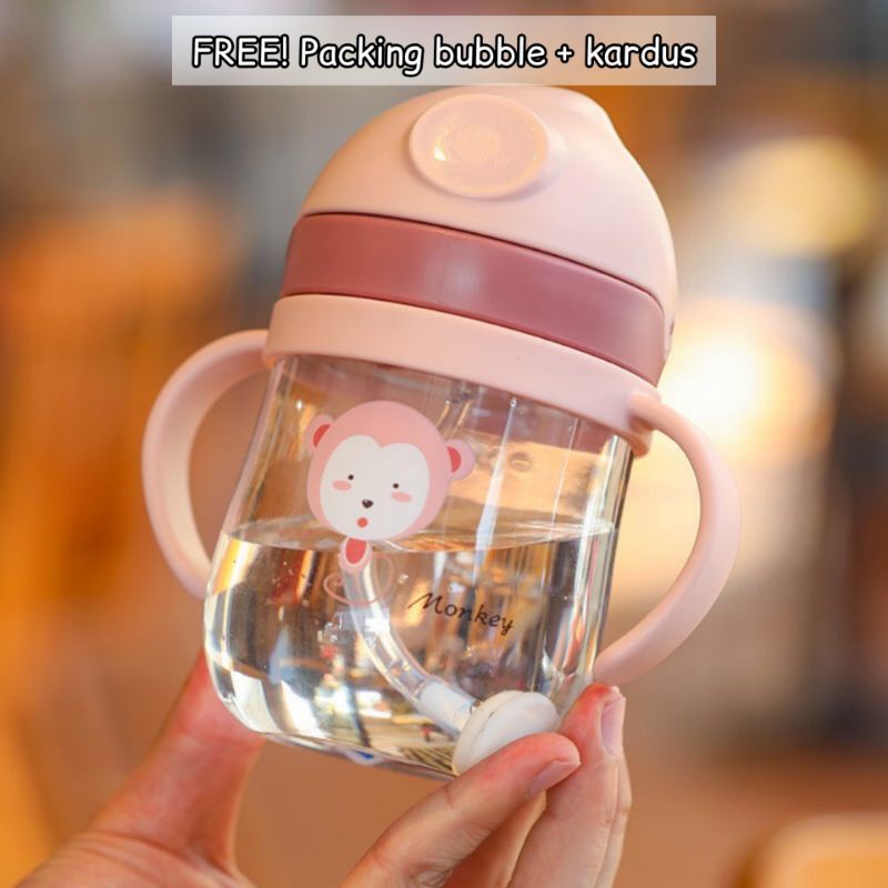 Botol minum bayi / Gelas anak balita batita / Training cup baby / sippy cup / gelas belajar minum/ bos minum / kado anak