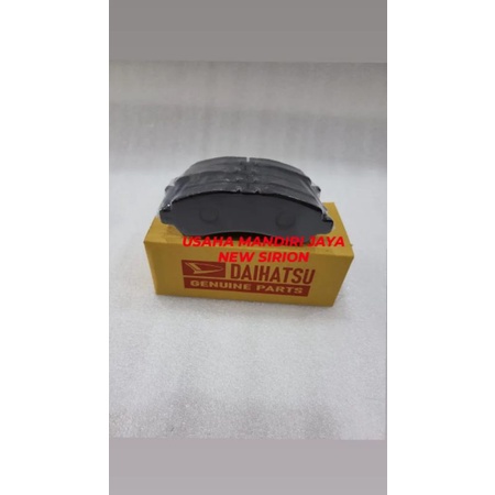 KAMPAS REM DEPAN-BRAKE PAD FRONT DAIHATSU SIRION NEW 04465-BZ151