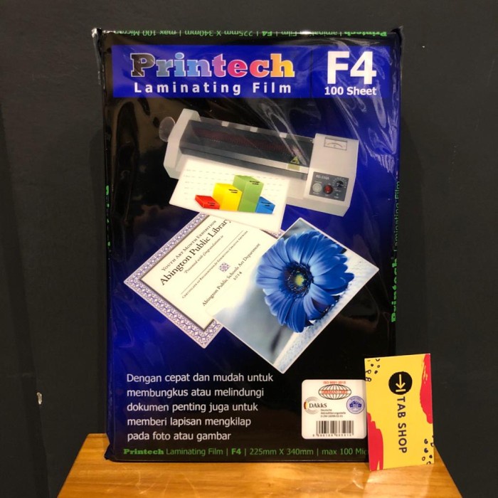 

[[JNT COD]] PRINTECH LAMINATING F4