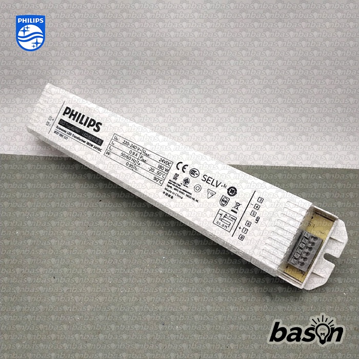 PHILIPS Economic LED Transformer 180W 24VDC - untuk PHILIPS LED Strip