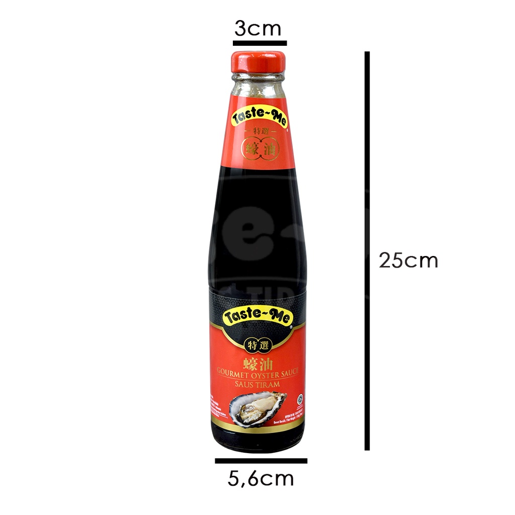 Saus Tiram TASTE - ME Gourmet Oyster Sauce (Non MSG) [510 g]