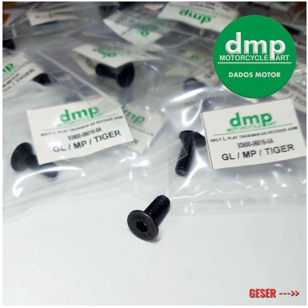 Baut L Plat Tahanan As Pelatuk Rocker Arm GL Megapro Tiger