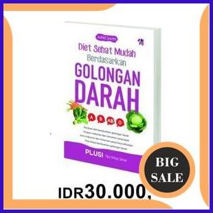 

limited stock BUKU DIET SEHAT MUDAH BERDASARKAN GOLONGAN DARAH A B AB O - ASTRID 1F3BZ3