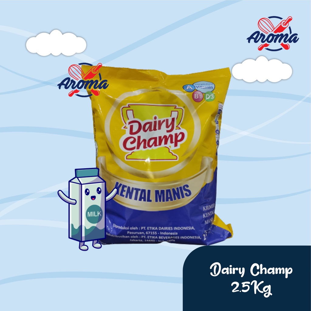 

Dairy Champ SKM 2.5Kg | Susu Kental Manis