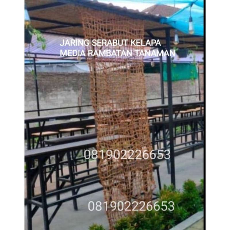 Cocomesh serabut kelapa jaring serabut kelapa ranjau serabut kelapa media rambatan tanaman