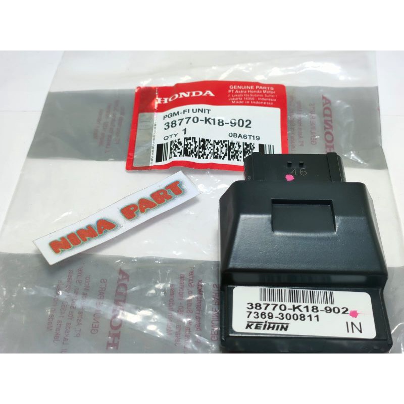 Ecu Ecm Cdi 38770-K18-902 Honda Verza 2013-2018