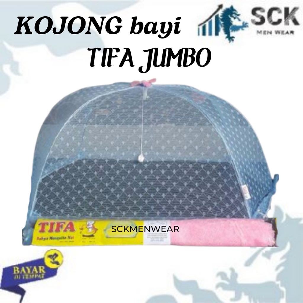 Kojong Bayi TIFA WARNA JUMBO / Perlengkapan Balita / Kelambu Batita / Kebutuhan Anak Kecil - sckmenwear GROSIR